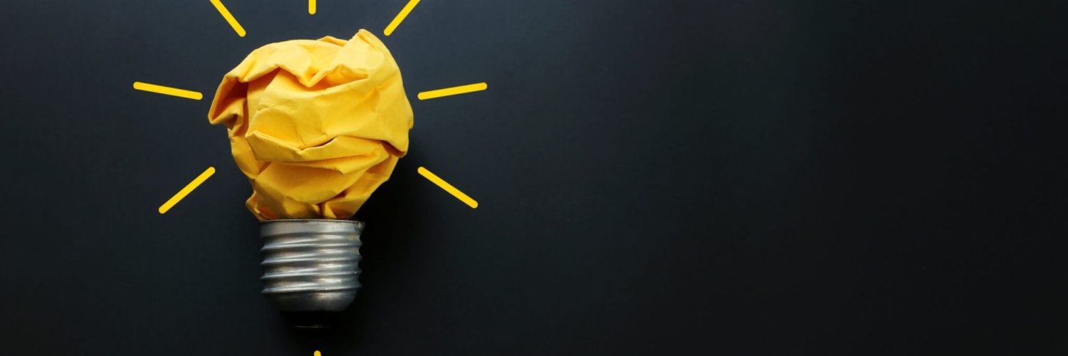 Education,Concept,Image.,Creative,Idea,And,Innovation.,Crumpled,Paper,As